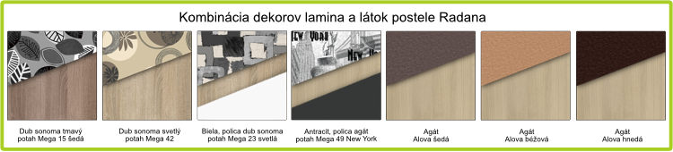 Radana 2025 vzorník